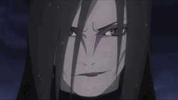 Naruto Shippuden Orochimaru Snake Tongue Licking  GIF