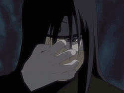 Naruto Shippuden Orochimaru Taking Mask Off GIF