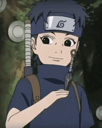 Naruto Shippuden Uchiha Shisui Playing Kunai GIF