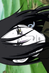 Naruto Shippuden Wind Blowing  Orochimaru Long Hair GIF