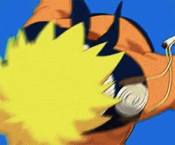 Naruto Smile Jump High Sun Anime GIF