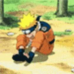 Naruto Stomping His Feet Funny GIF