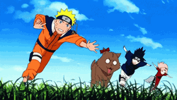 Naruto Suddenly Tripping Funny GIF