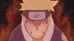 Naruto Uzumaki Chakra Unleashed GIF