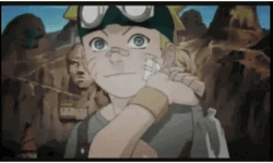 Naruto Uzumaki Kid Nostalgic Cute Smile GIF
