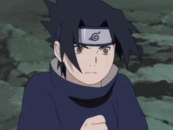 Naruto Vs Sasuke In Fighting Stance