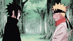 Naruto Vs Sasuke Snow Forest