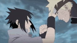 Naruto Vs Sasuke With Rinnegan Eyes