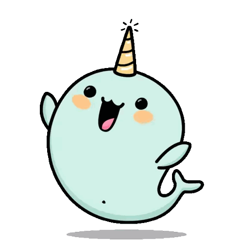 Narwhal Loves It! Sticker