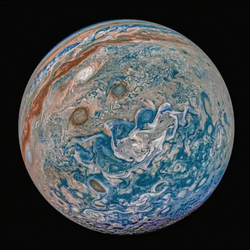 Nasa Space Probe Images Of Jupiter GIF