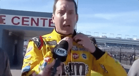 Nascar Car Racing Kyle Busch I Got Dumped GIF