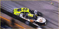 Nascar Crash Left Behind Damaged GIF