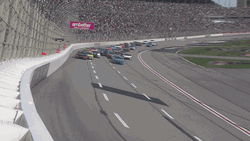 Nascar Crash Uncontrolled Speed GIF
