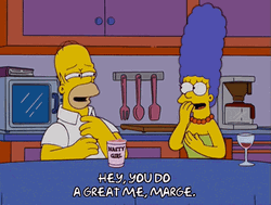 Nasty Girl Marge Simpson You're Great GIF