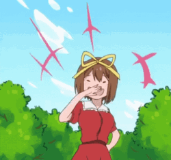 Nasuno Takamiya Anime Laughing Draw Away GIF