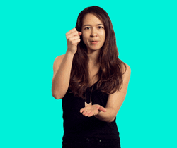 Nat Vegel Rock Paper Scissors Middle Finger GIF