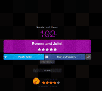 Natalie And Henri Number 102 On Screen GIF