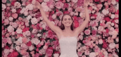 Natalie Portman Dior Rose N Roses GIF