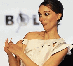 Natalie Portman Sarcastic GIF