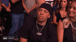 Nate Diaz Pose With Girlfriend GIF