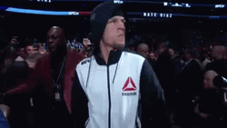 Nate Diaz Walkout GIF