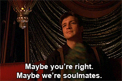 Nathan Fillion Maybe We're Soulmates GIF