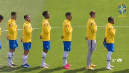 National Anthem Standing Straight GIF