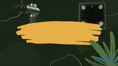 National Doctor's Day Massage Gun And Scale GIF