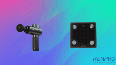 National Doctor's Day Massage Gun And Smart Scale GIF