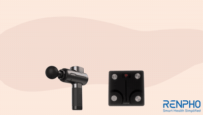 National Doctor's Day Poster With Massager And Scale GIF