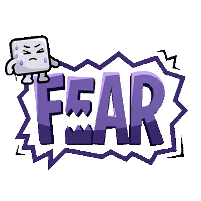 National Face Your Fears Day Cartoon GIF