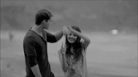 National Girlfriend Day Couple Having Fun GIF