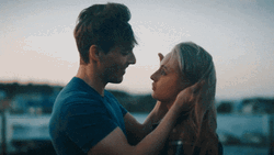 National Girlfriend Day Couple Sweet Talking GIF