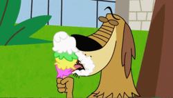 National Ice Cream Day Dukey Licking GIF
