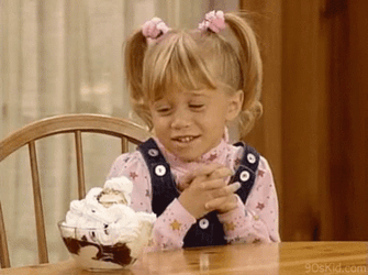 National Ice Cream Day Michelle Tanner GIF