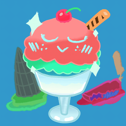 National Ice Cream Day Shining GIF