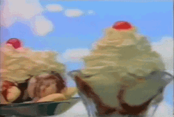 National Ice Cream Day With Cherry GIF