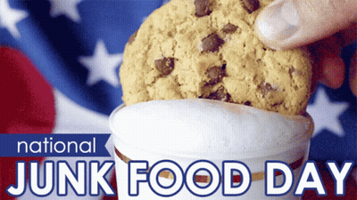 National Junk Food Day Is Being Celebrated With A Cookie GIF