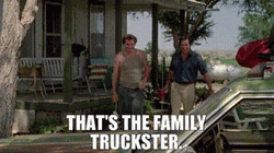 National Lampoon's Vacation Clark Griswold Family Truckster GIF