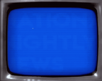 National Nightly News On Blue Screen GIF