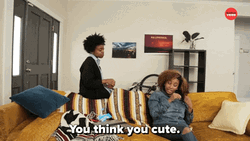 National Sisters Day Living Room Convo GIF