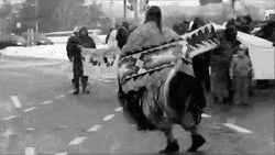 Native American Dance On Snow GIF