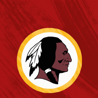 Native American In Yellow Circle With New GIF