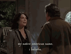 Native American Lorelai Gilmore GIF