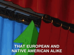 Native American Theater Staff GIF
