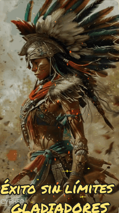 Native American Warrior Exito Sin Limites Gladiadores GIF