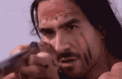 Native American With Gun GIF