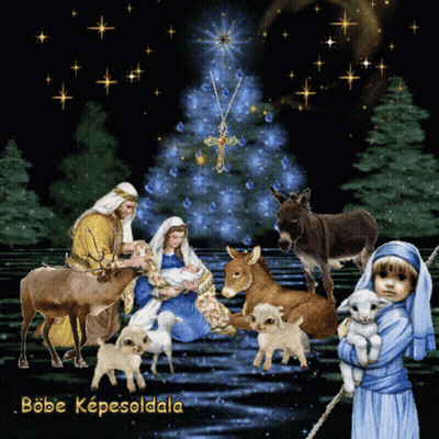 Nativity Scene Bobe Kepesoldala GIF
