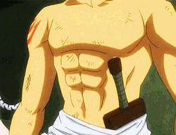Natsu Dragneel Fairy Tail Anime Abs Hunk GIF