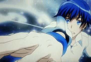 Natsuru Senō Anime Transition To Sakura GIF